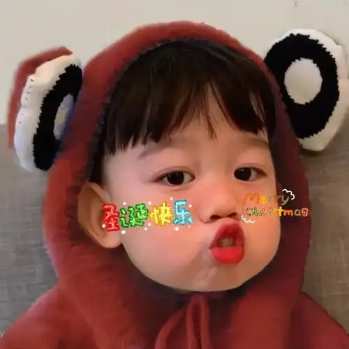 ins头像高清无水印圣诞限定头像