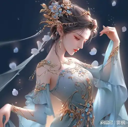 古风女子头像,花开有落时,人生容易老