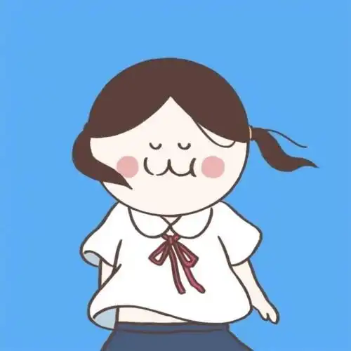 搞笑头像女生简单干净虚