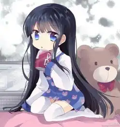 有没有相似这样的动漫少女图片,穿的裙子很大的那种