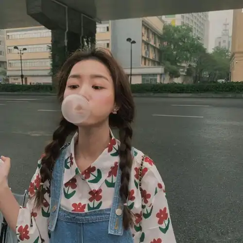超级温柔的真人女生头像合集
