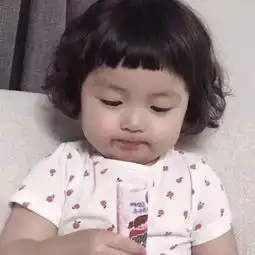 可爱女宝宝头像娃娃头像可爱呆萌女
