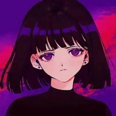 暗黑丧酷头像女阎魔爱