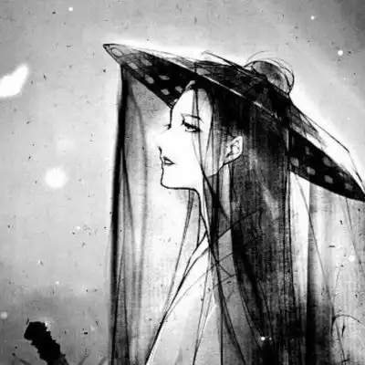 古风黑白女生头像姑娘可是有意女生头像我要个性网