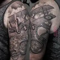 社会青年花臂纹身头像男士微信头像图片大全