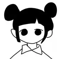 女生手绘头像黑白韩版黑白简约手绘女生头像