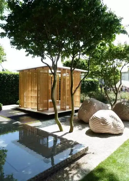 石头造景.美不胜收禅意的庭院