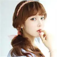 手绘韩范美女头像微信头像图片大全