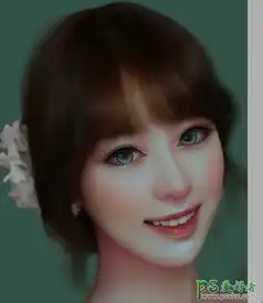 ps照片转手绘教程给清纯唯美的少女偶像照片制作出质感的手绘风21