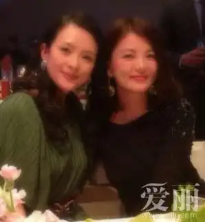 刘嘉玲晒与张曼玉合影