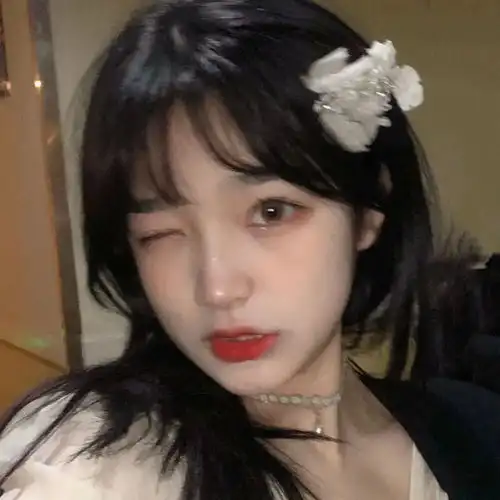 不露脸ins风女生头像真人