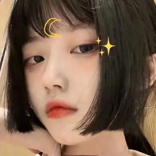 不染,女生头像