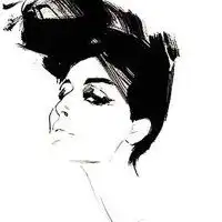 彩绘气质插画女生头像微信头像图片大全