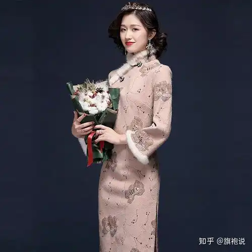 古典风韵少女旗袍,在寒风中,美得卓尔不凡