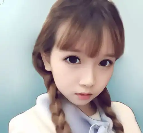 头像可爱女生小孩清新小