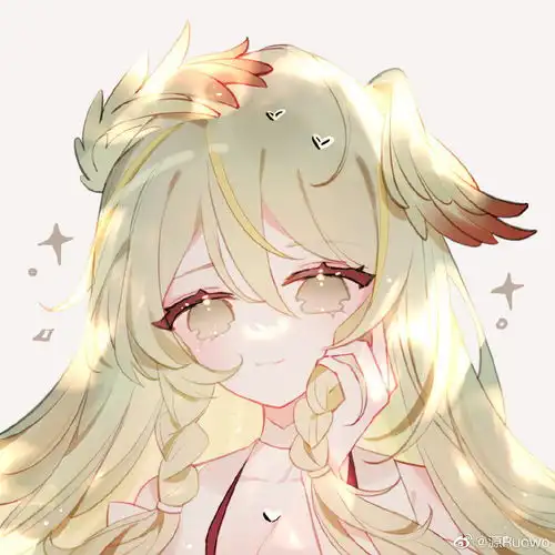 超级可爱的女生动漫头像吃饭睡觉打豆豆