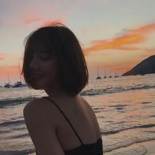 风景照头像女生唯美背影