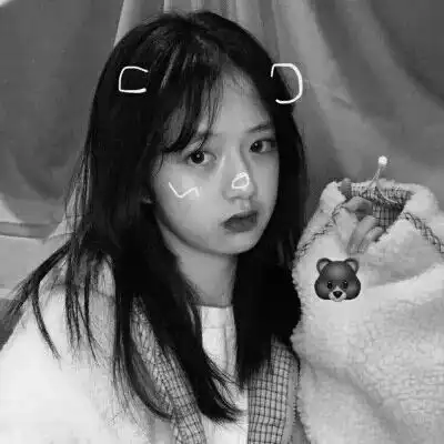 女生头像黑白女生头像霸气