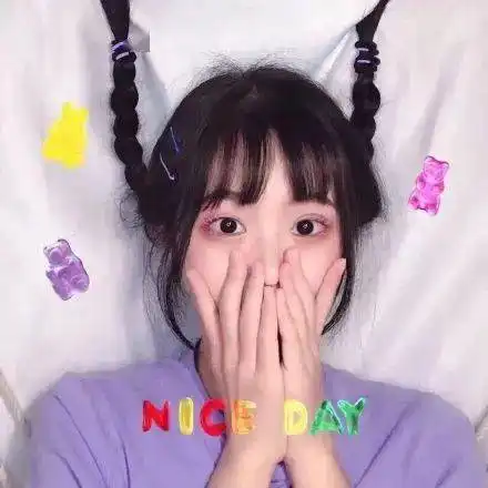 三个人的闺蜜头像女生珠