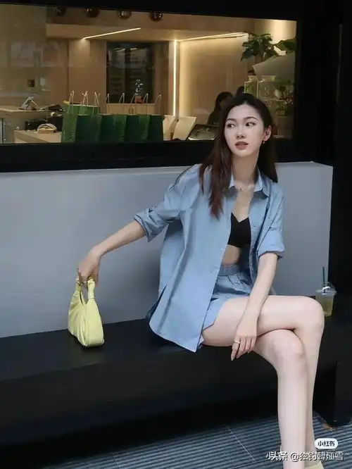 宁波184高挑长腿女神清凉穿搭,尽显成熟职场丽人的优雅妩媚