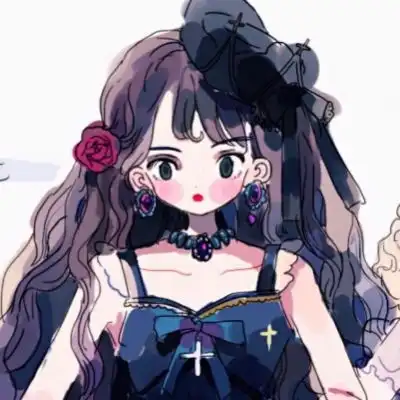 好看的动漫闺蜜头像