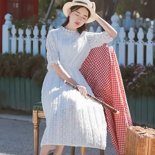 清新小仙女头像黑裙