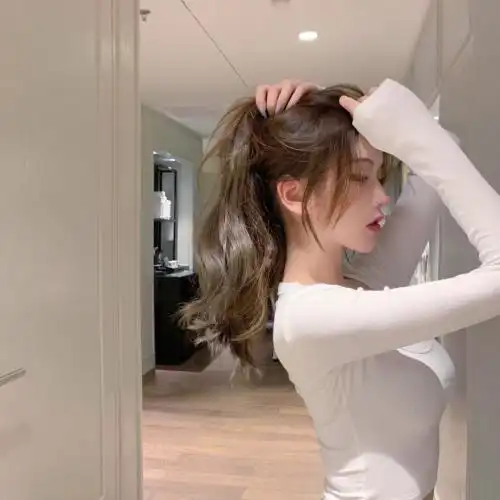 女生头像带花真人真人美