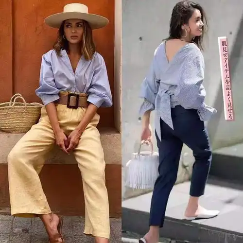 彩色衬衫更吸引人,搭配起来一点也不难,穿出时髦高级感