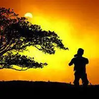 头像夕阳下的身影微信头像图片大全