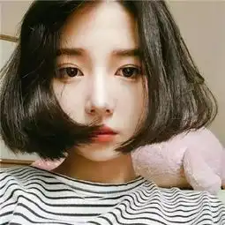 微信头像短发女生头像清爽干净