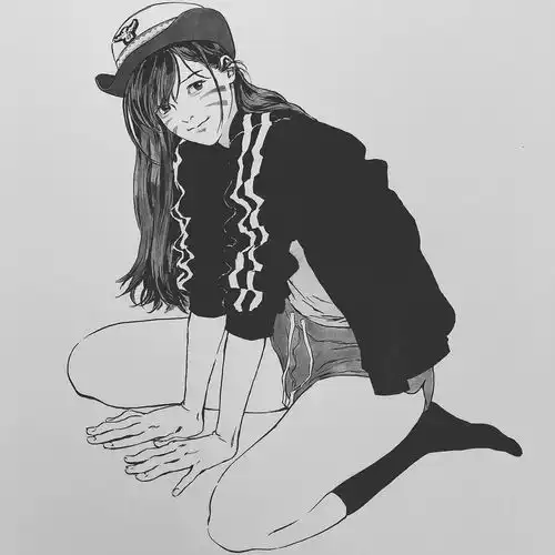 日本美女插画师,人美画更美