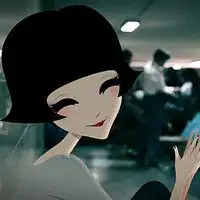 泡芙小姐头像短发女孩的甜美