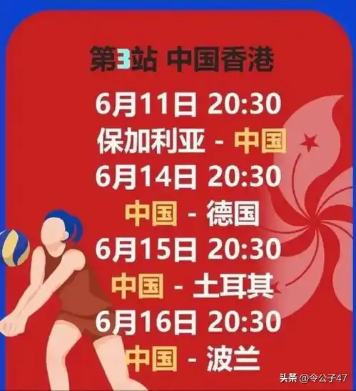 2024女排世联赛香港站6月11日6月16日开赛期待朱婷首发

