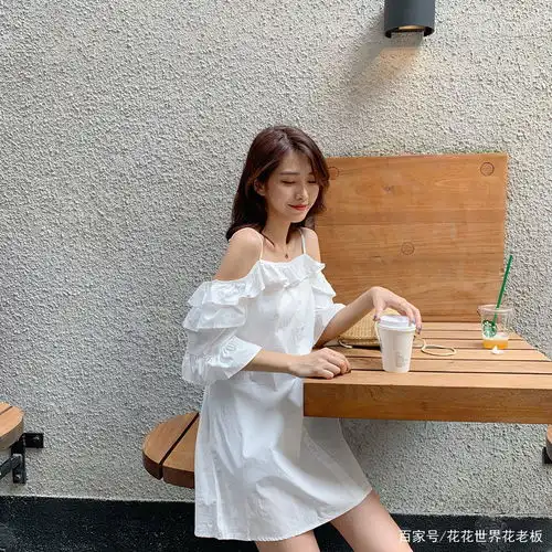 清新小仙女头像纯白