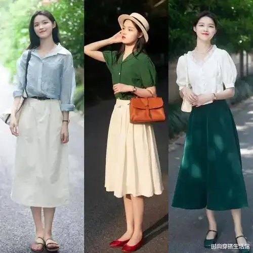 半身裙不会搭配教你4种搭配思路,穿出优雅与女人味