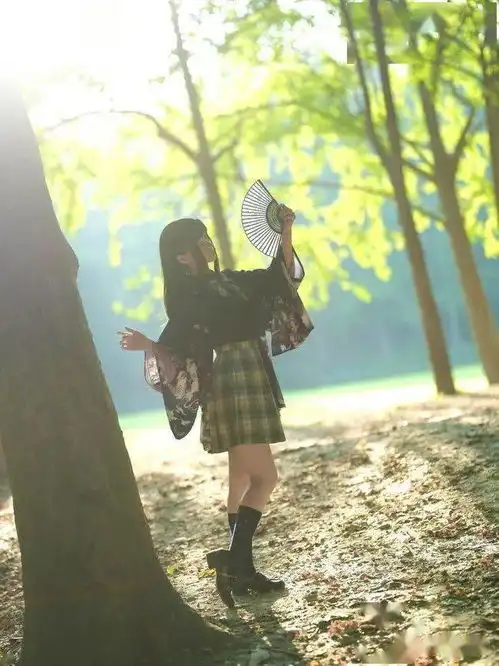 jk私影羽织与制服少女