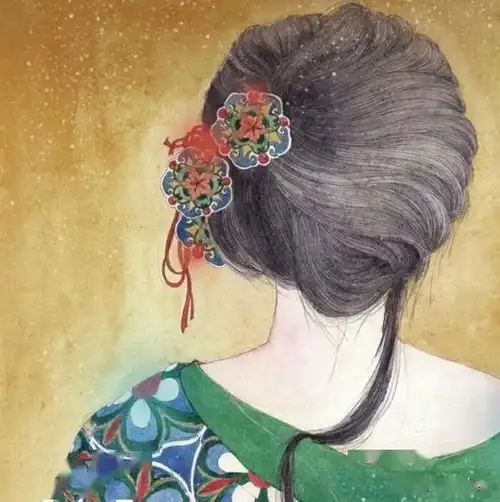 森女头像文艺范手绘手势