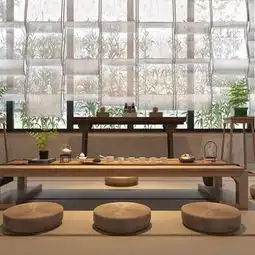 禅意小茶室软装搭配组合