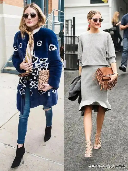 跟着ins博主学穿搭,毛衫半裙优雅高级感