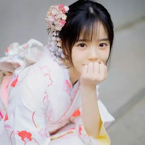 清新和服美人