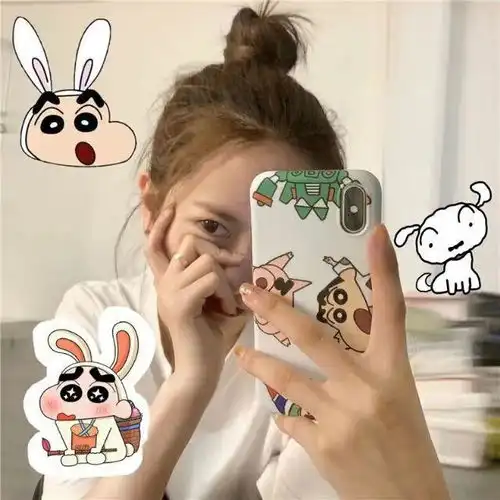 好看女头像手机挡脸生肖
