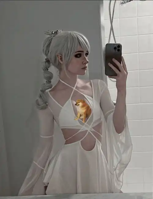 国外美女cos博德之门3影心身姿妙曼千娇百媚