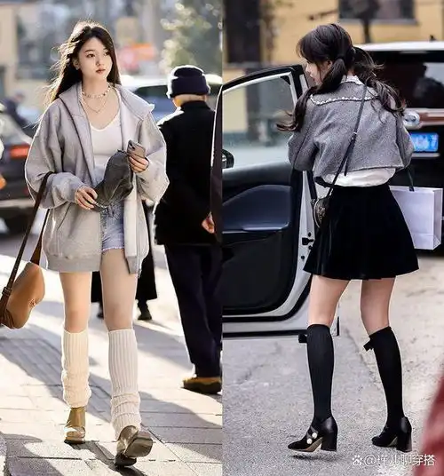 黑色高清女头像时尚街拍