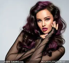 透视装扮妆容美女模特摄影高清图片