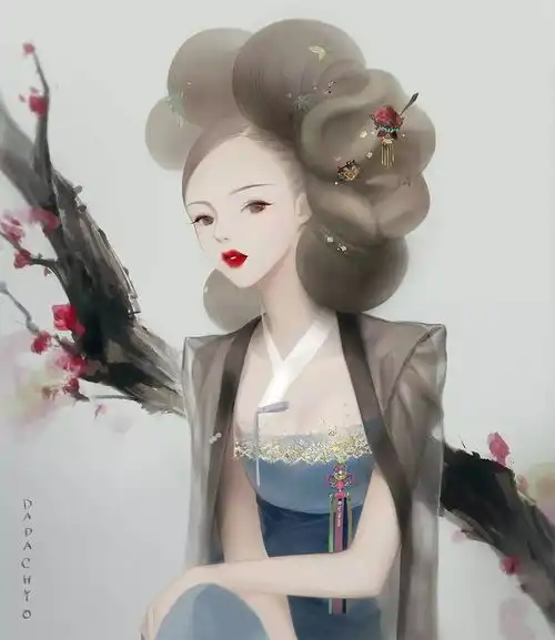 自带仙气,果断选了一张做头像