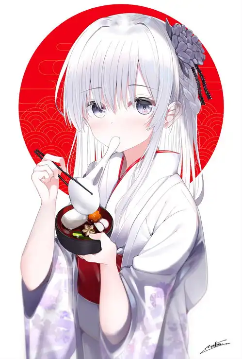 二次元美女图片虎年限定