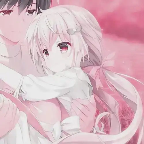 动漫头像太阳快要落山的时候,路灯都会接着亮起,继续温暖人心