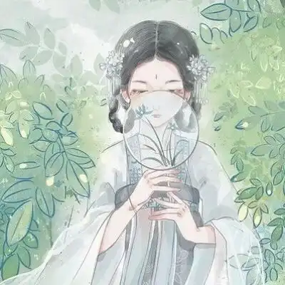 白米古风女你是无意穿堂风