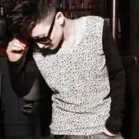 墨镜情侣头像一男一女微信头像图片大全