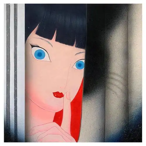 美女插画师笔下的香艳鬼魅,每一个细节如梦如幻令人浮想联翩